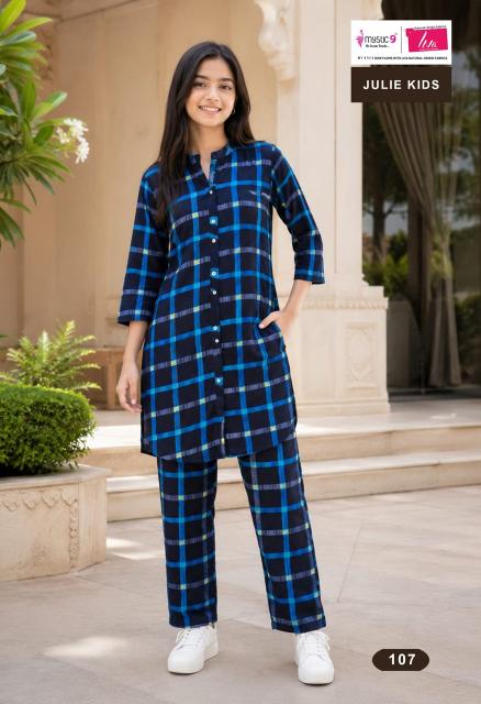 Mystic9 julie (kids) vol 1 coord set wholesale clothing india online